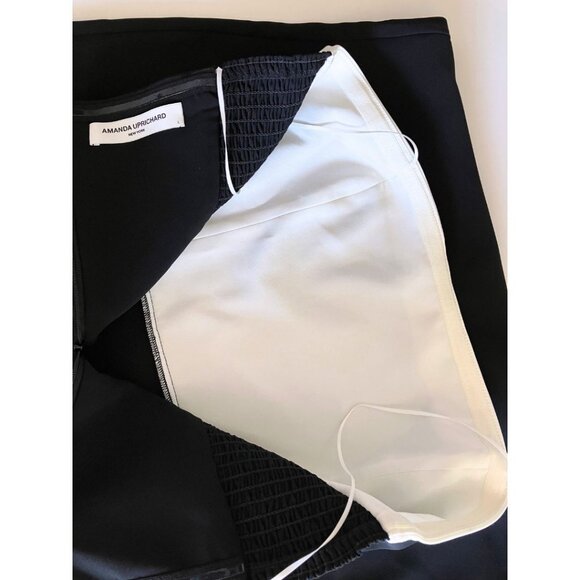 Amanda Uprichard x Revolve Kerry Midi Dress Black Size Large - Picture 8 of 8